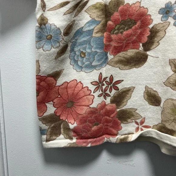 Alfred Dunner Women’s Size Petite Medium Multicolor Floral Print Knit Top - Picture 7 of 7